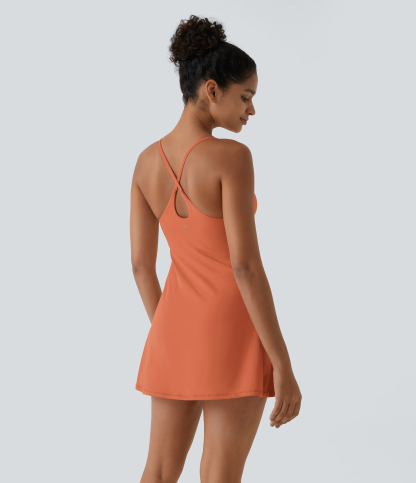 Plush Backless Active Dress-Easy Peezy Edition