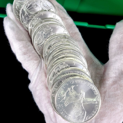 🔥Rare Set-Save 50% Now- 🗽 Spanning 39 Years of American History - Complete Set of Silver Eagles (39 Pieces)