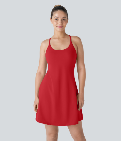 Plush Backless Active Dress-Longer Length-Easy Peezy Edition