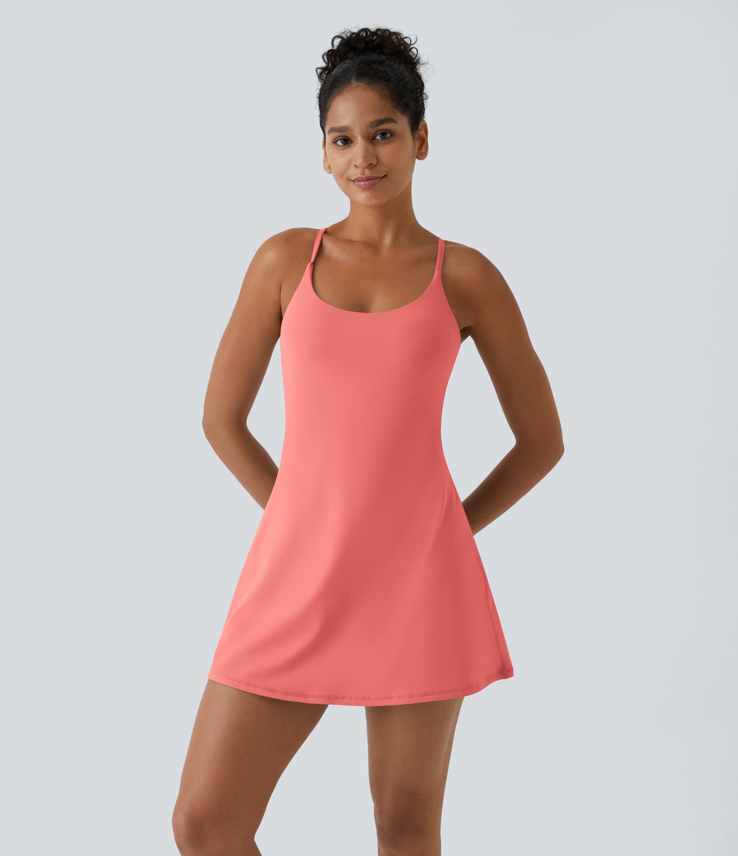 Plush Backless Active Dress-Easy Peezy Edition