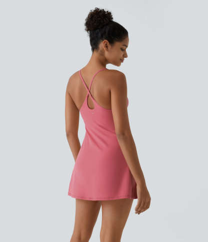 Plush Backless Active Dress-Easy Peezy Edition