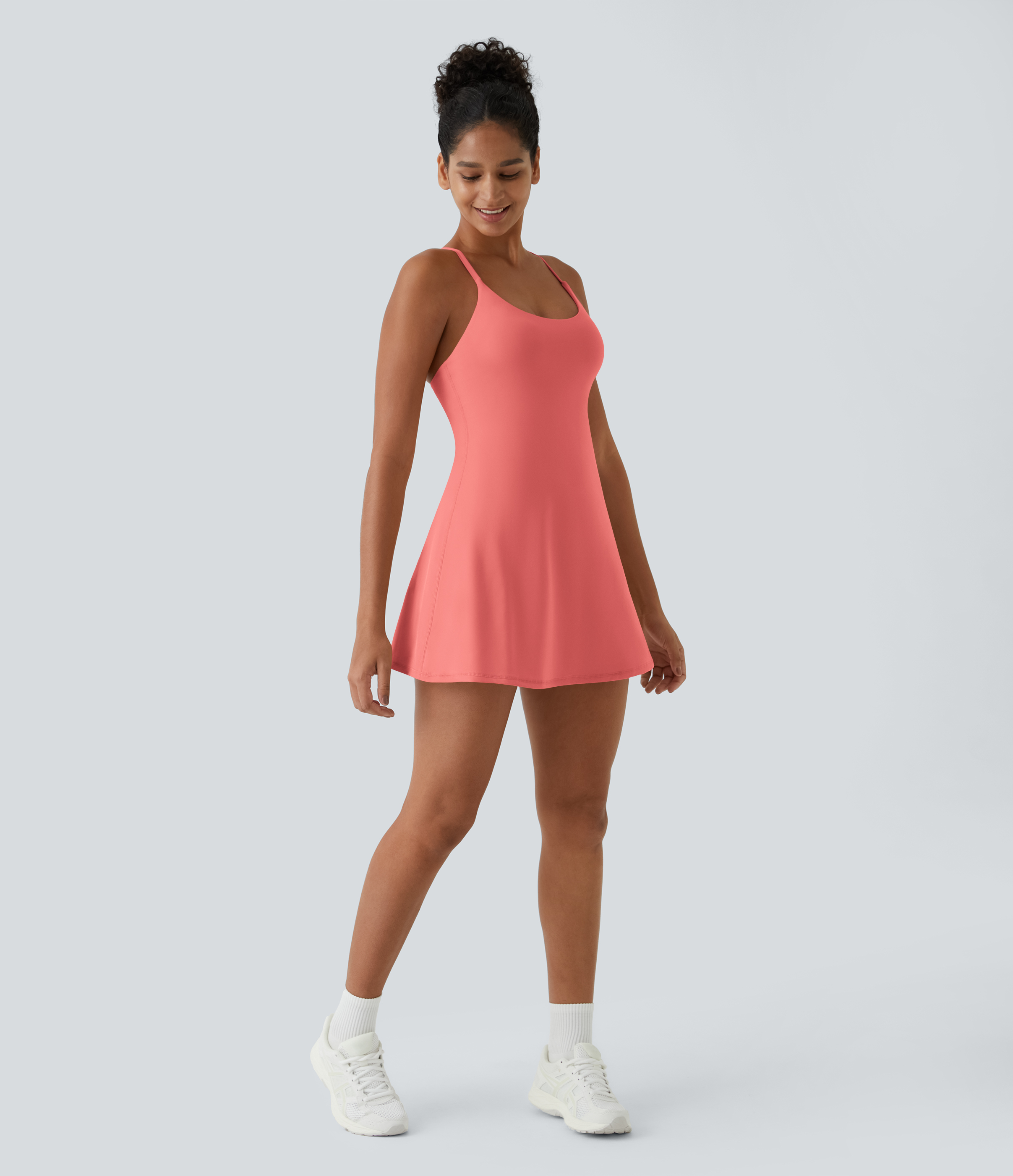 Plush Backless Active Dress-Easy Peezy Edition