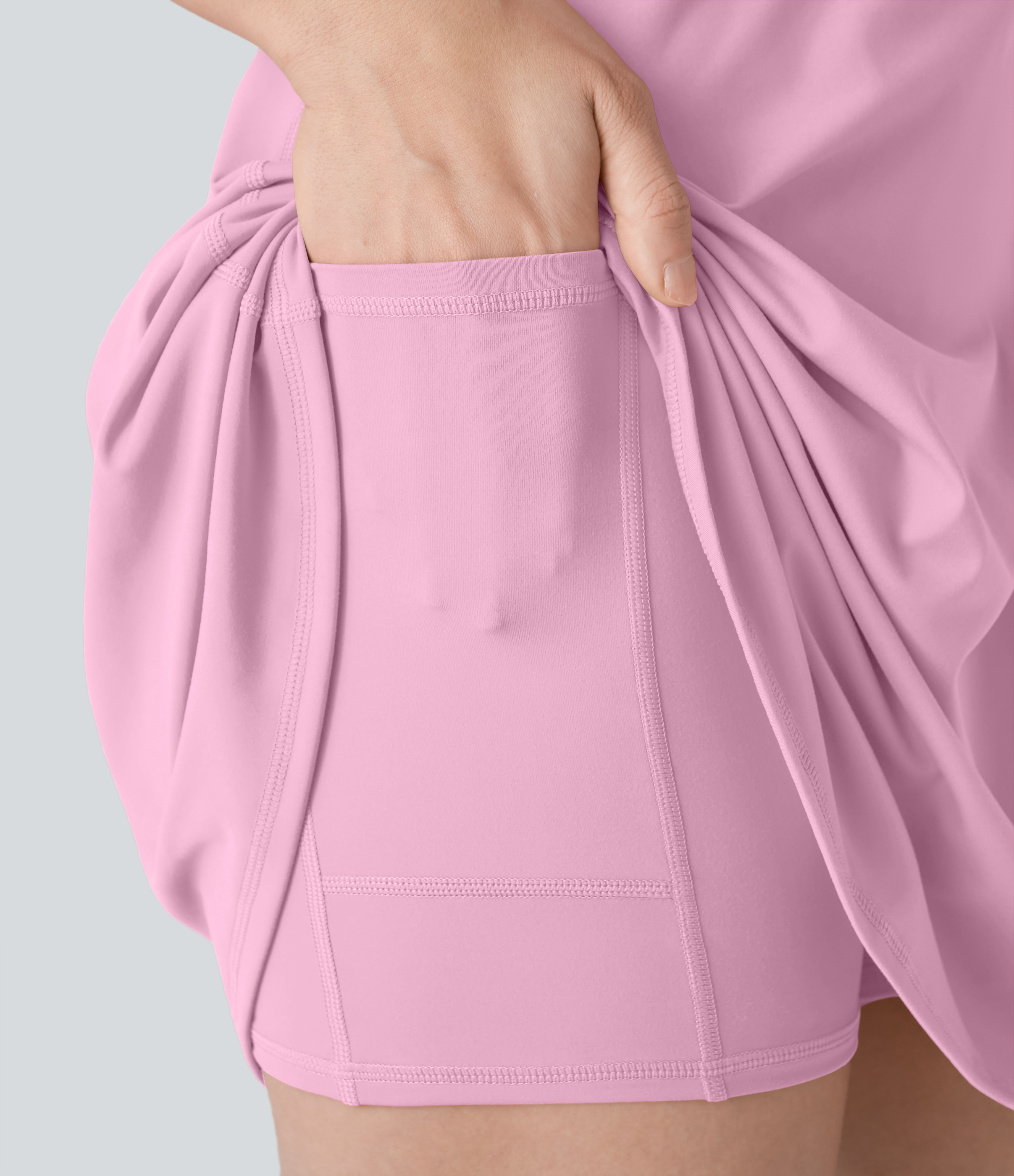 Plush Backless Active Dress-Longer Length-Easy Peezy Edition