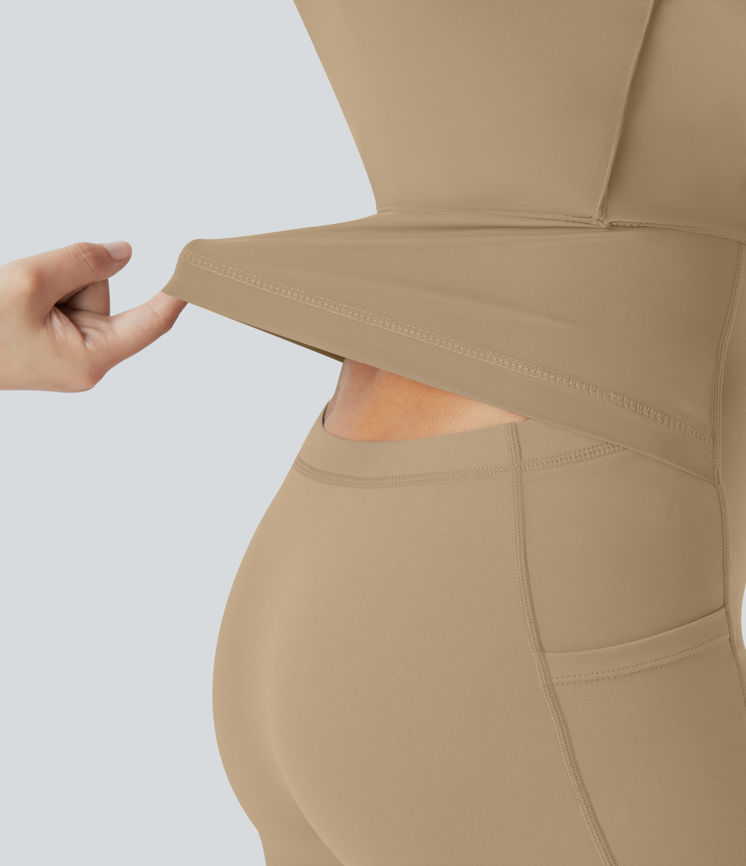 Airy Backless Twisted Cool Touch Dance Active Dress-Easy Peezy Edition