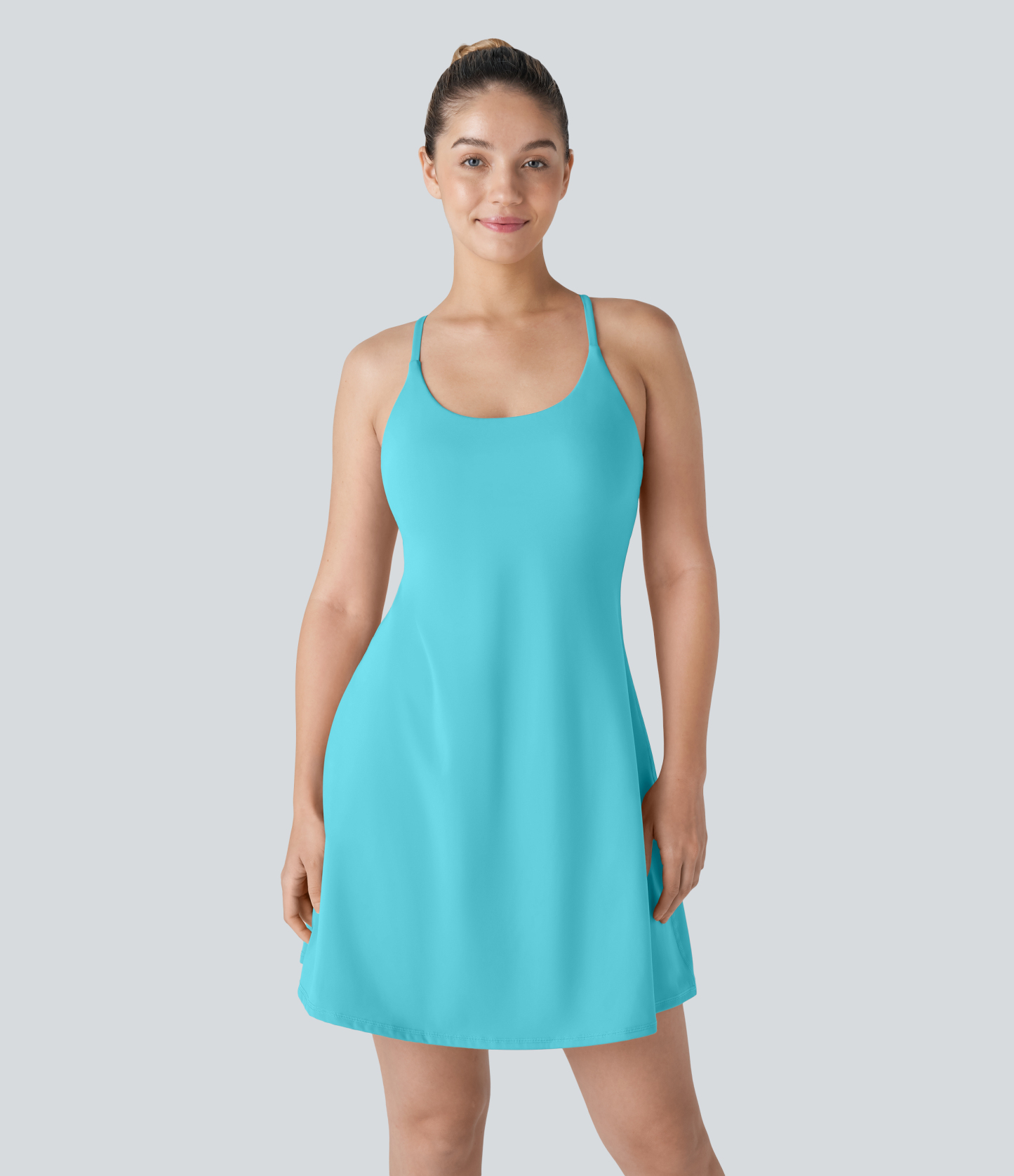 Plush Backless Active Dress-Longer Length-Easy Peezy Edition