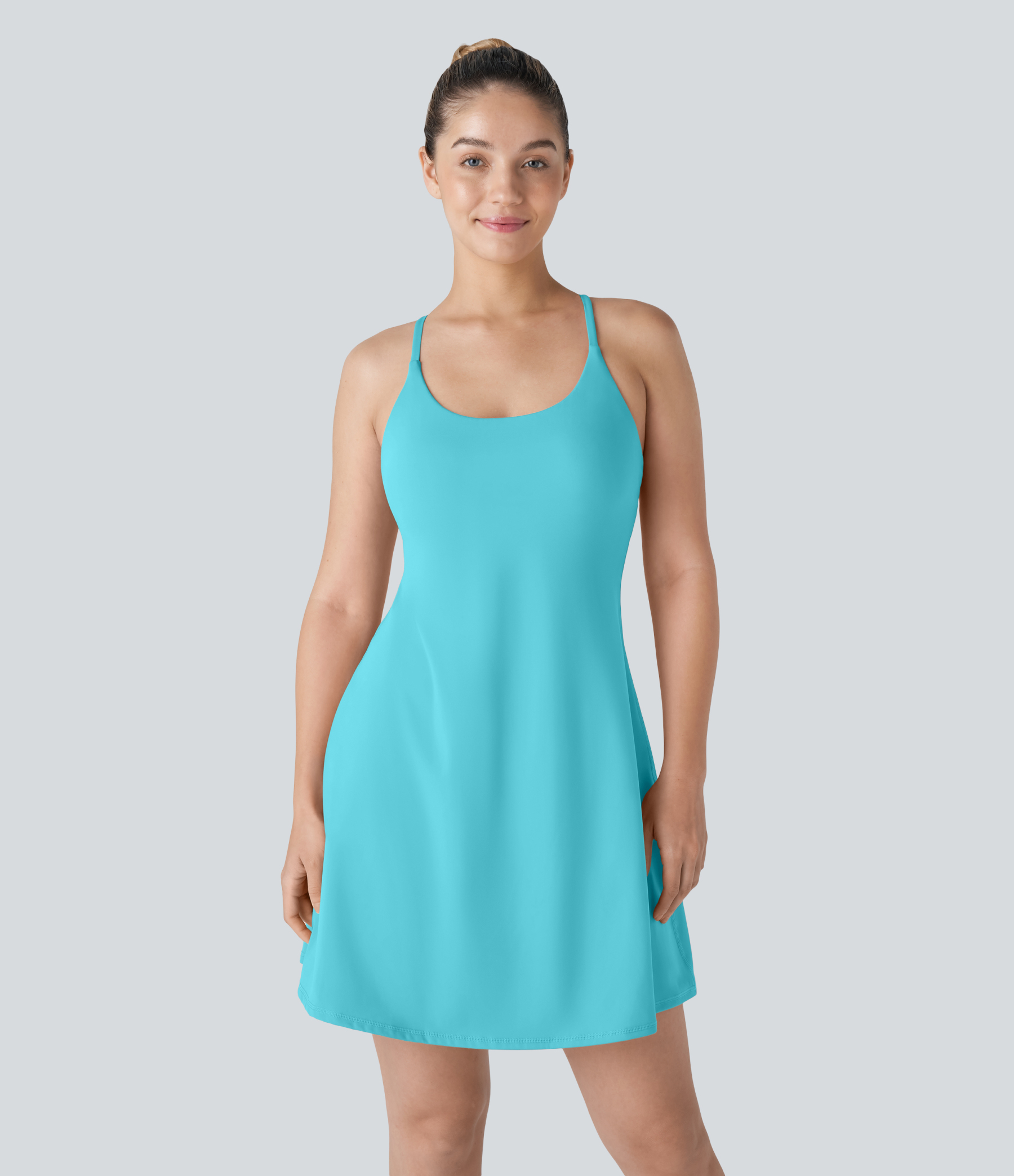 Plush Backless Active Dress-Longer Length-Easy Peezy Edition
