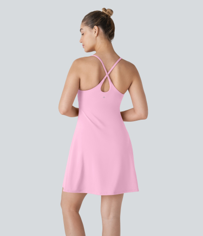 Plush Backless Active Dress-Longer Length-Easy Peezy Edition