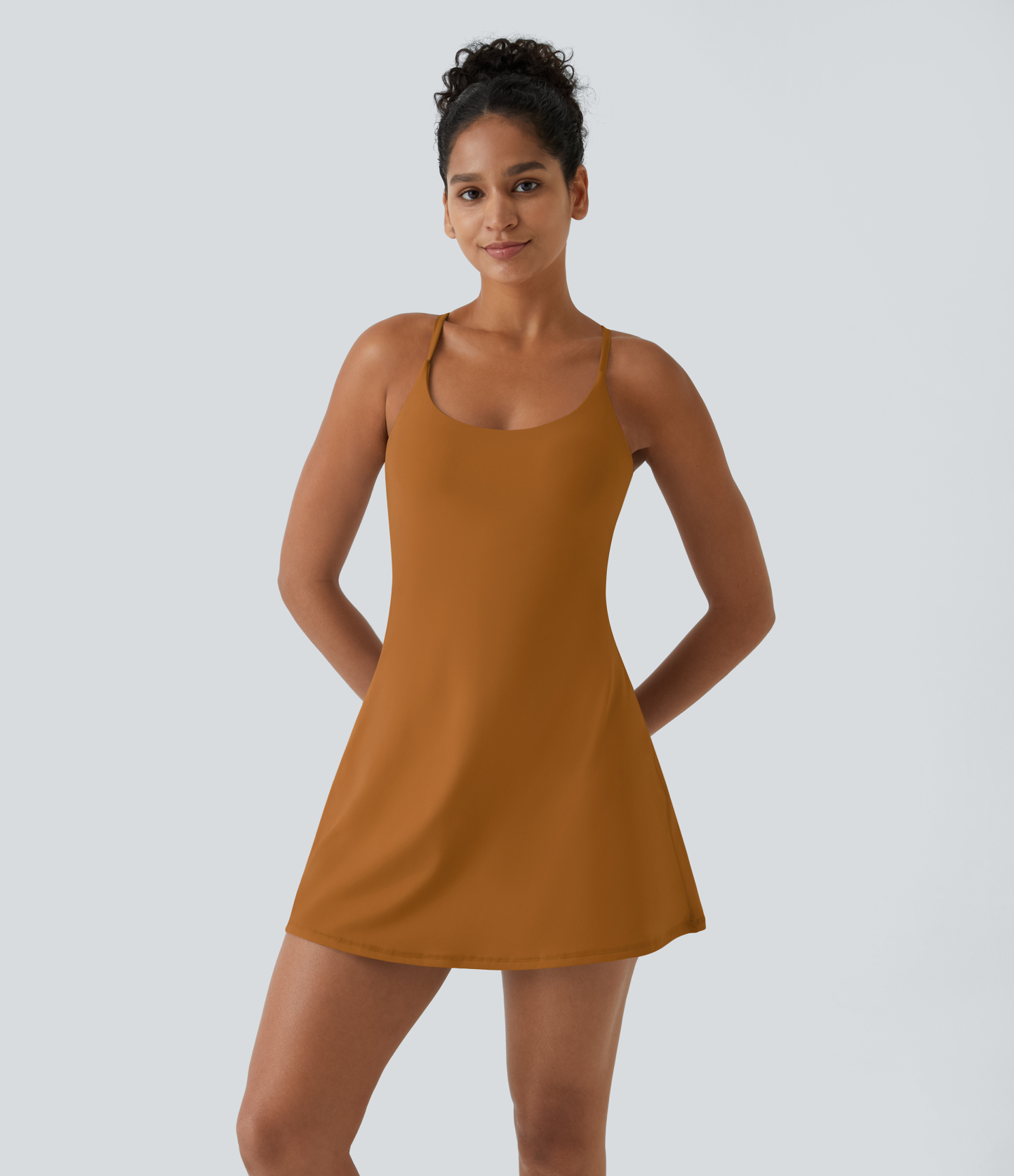 Plush Backless Active Dress-Easy Peezy Edition