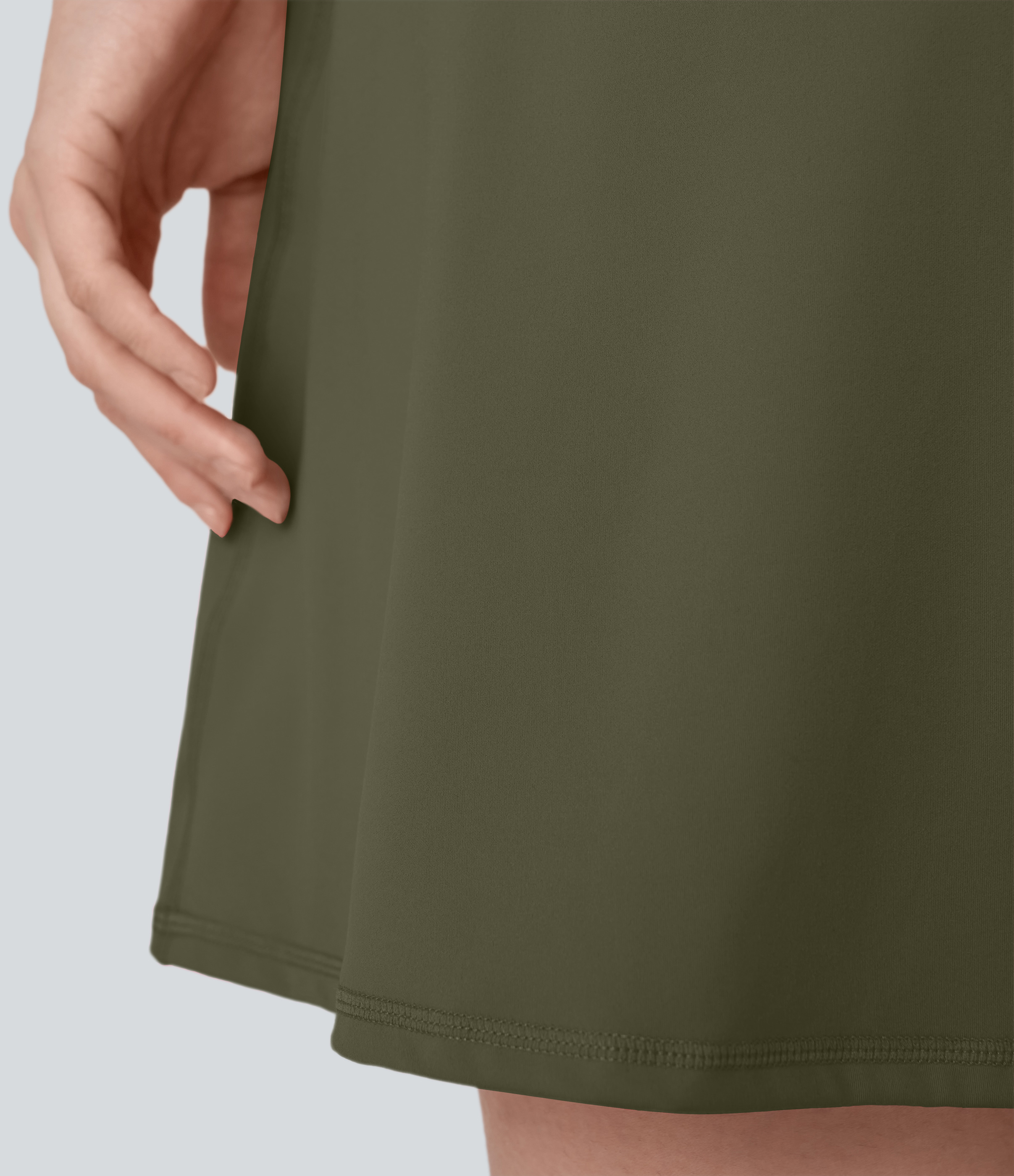 Plush Backless Active Dress-Longer Length-Easy Peezy Edition