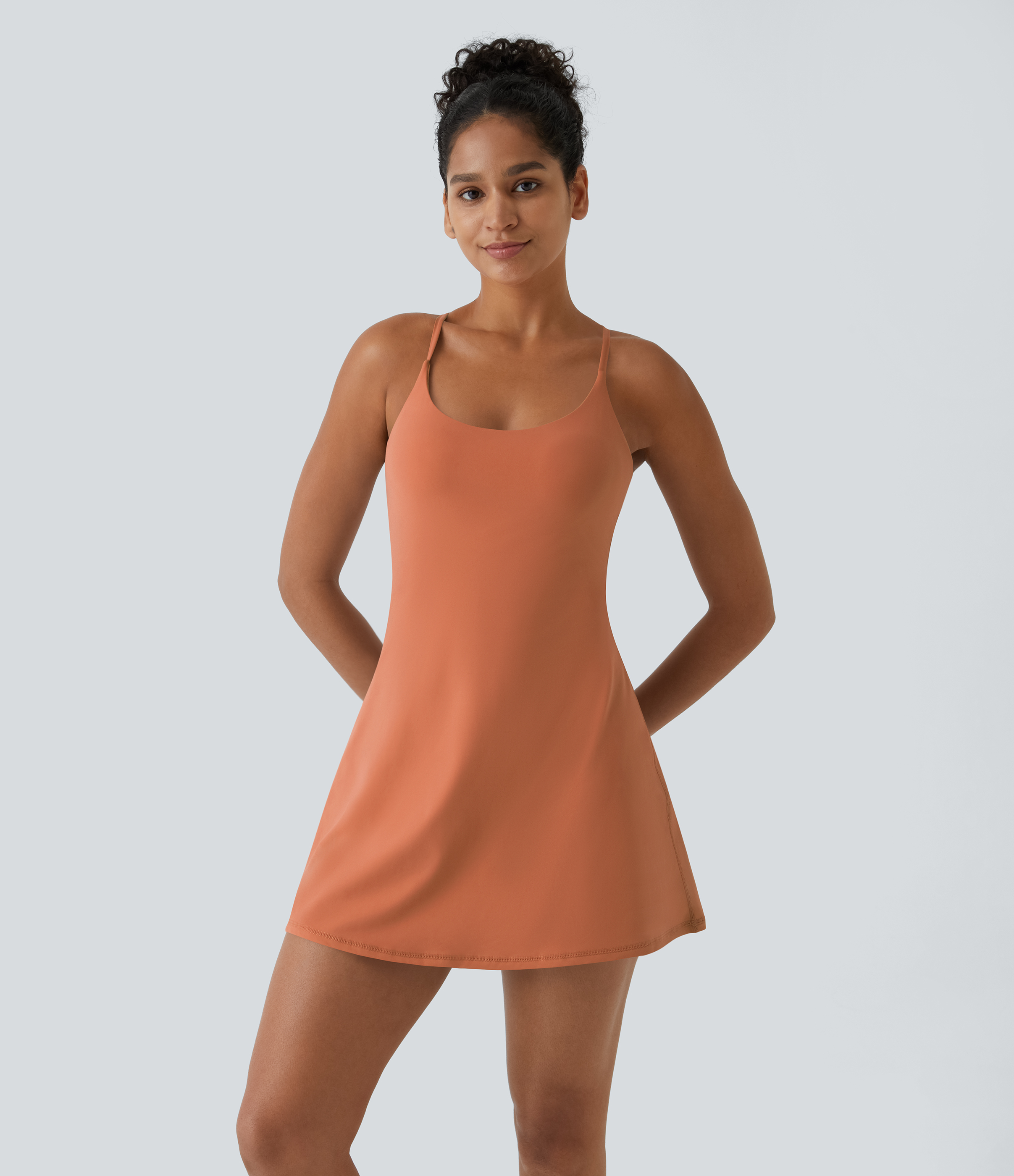 Plush Backless Active Dress-Easy Peezy Edition