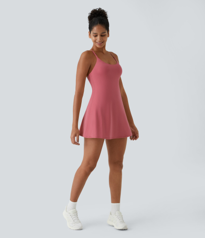 Plush Backless Active Dress-Easy Peezy Edition