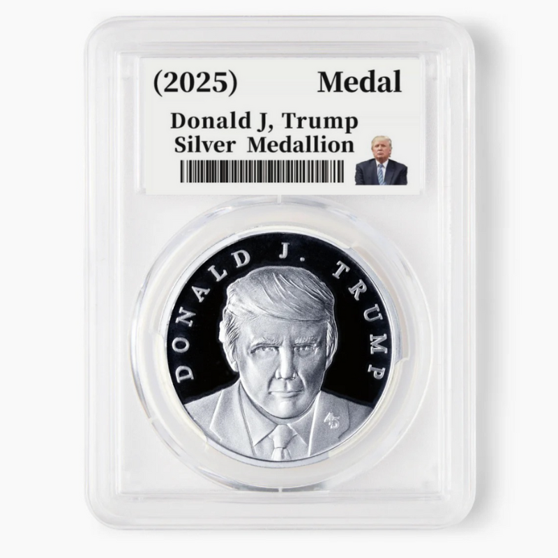 🔥President Trump First 2025 Edition Silver Medallion