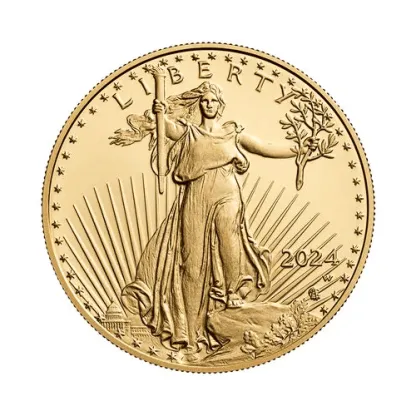Certified by PCGS! Last 20 sets!!! American Eagle 2024 One Ounce Gold Uncirculated Coin