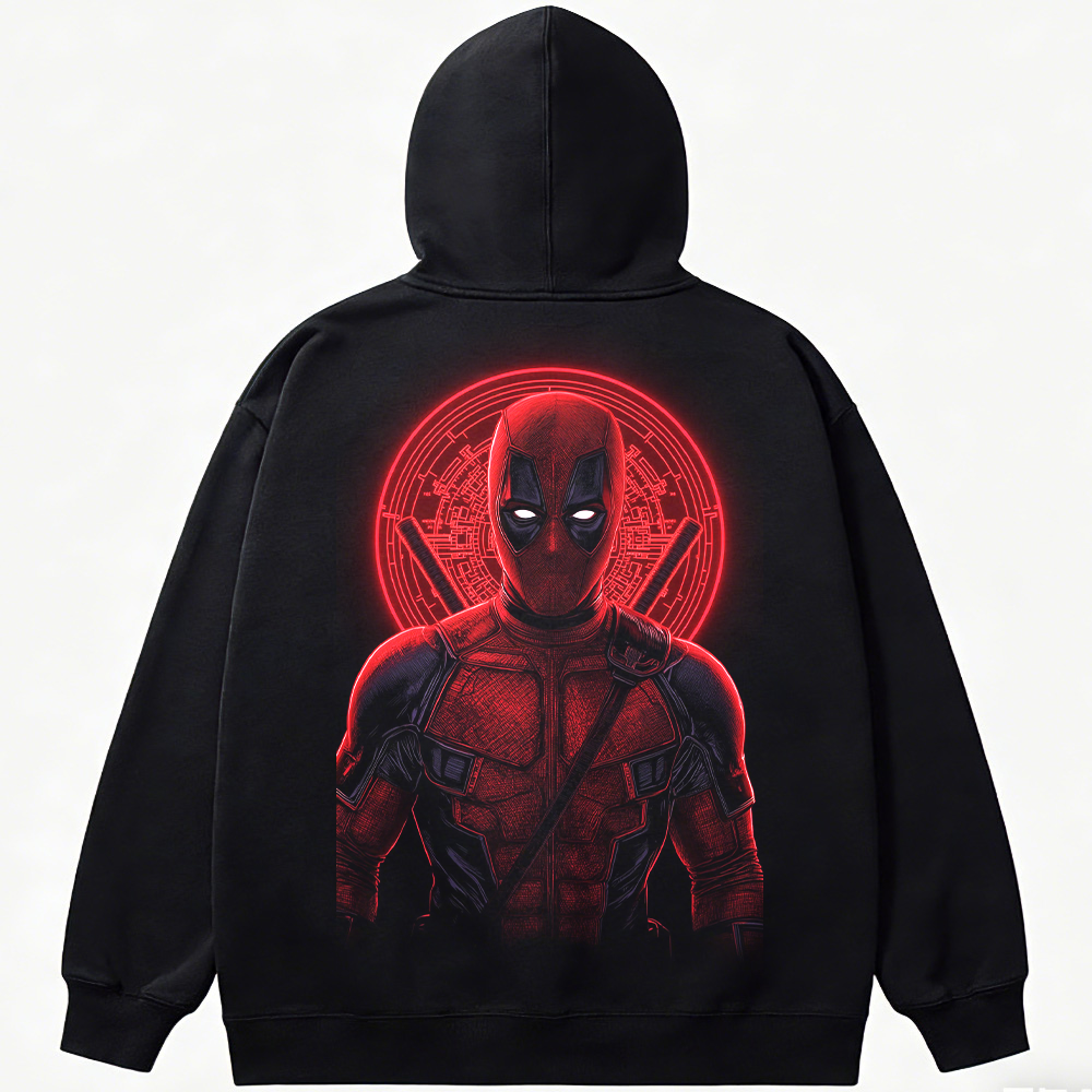 Marvel Deadpool Cyber Halo Print