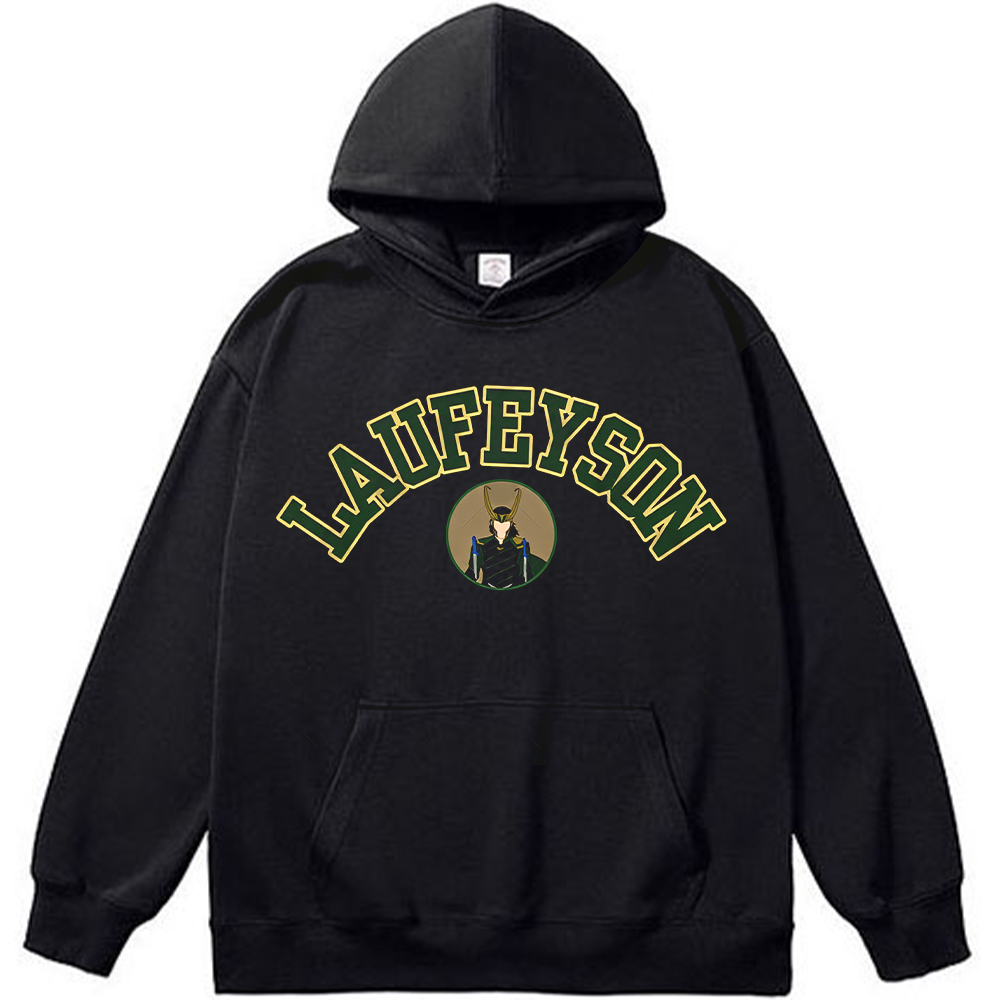 Marvel Thor Loki "Laufeyason" Collegiate Style Badge Print