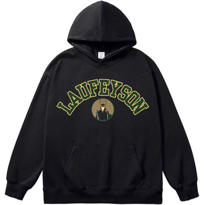 Marvel Thor Loki "Laufeyason" Collegiate Style Badge Print