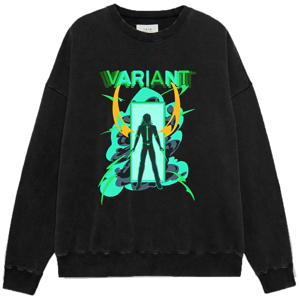 Marvel Thor Loki "VARIANT" Time Door Silhouette Print