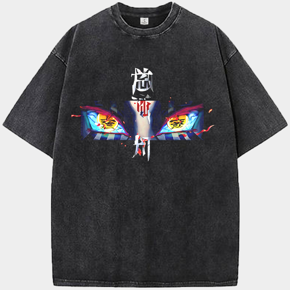 Demon Slayer Akaza Upper Rank Three Print