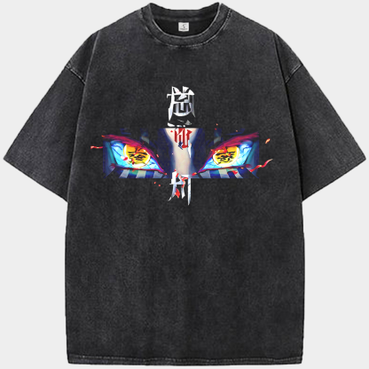 Demon Slayer Akaza Upper Rank Three Print