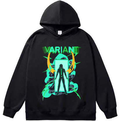 Marvel Thor Loki "VARIANT" Time Door Silhouette Print