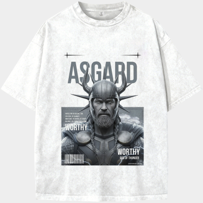 Marvel Thor Loki Multivariant Green Tone Collage Print