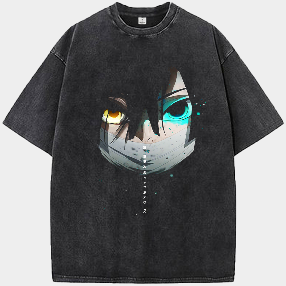 Demon Slayer Obanai Iguro Serpent Hashira Heterochromia Print