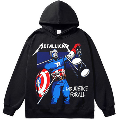 Marvel x Metallica Captain America "...And Justice For All" Comic Print