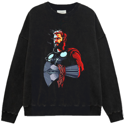 Marvel Thor High Contrast Stormbreaker Thor Print