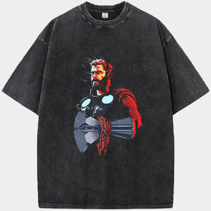 Marvel Thor High Contrast Stormbreaker Thor Print