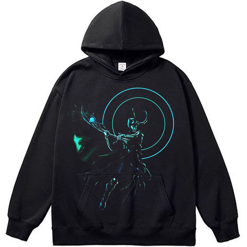 Marvel Thor Loki Time Loop & Scepter Print