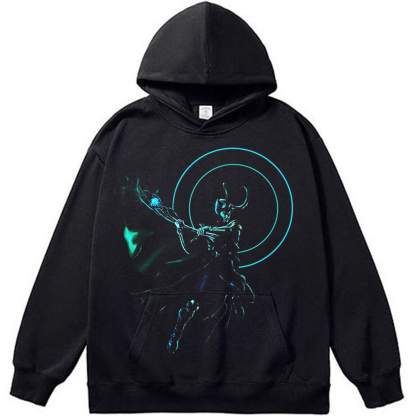 Marvel Thor Loki Time Loop & Scepter Print