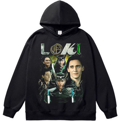 Marvel Thor Loki Multivariant Lightning Collage Print