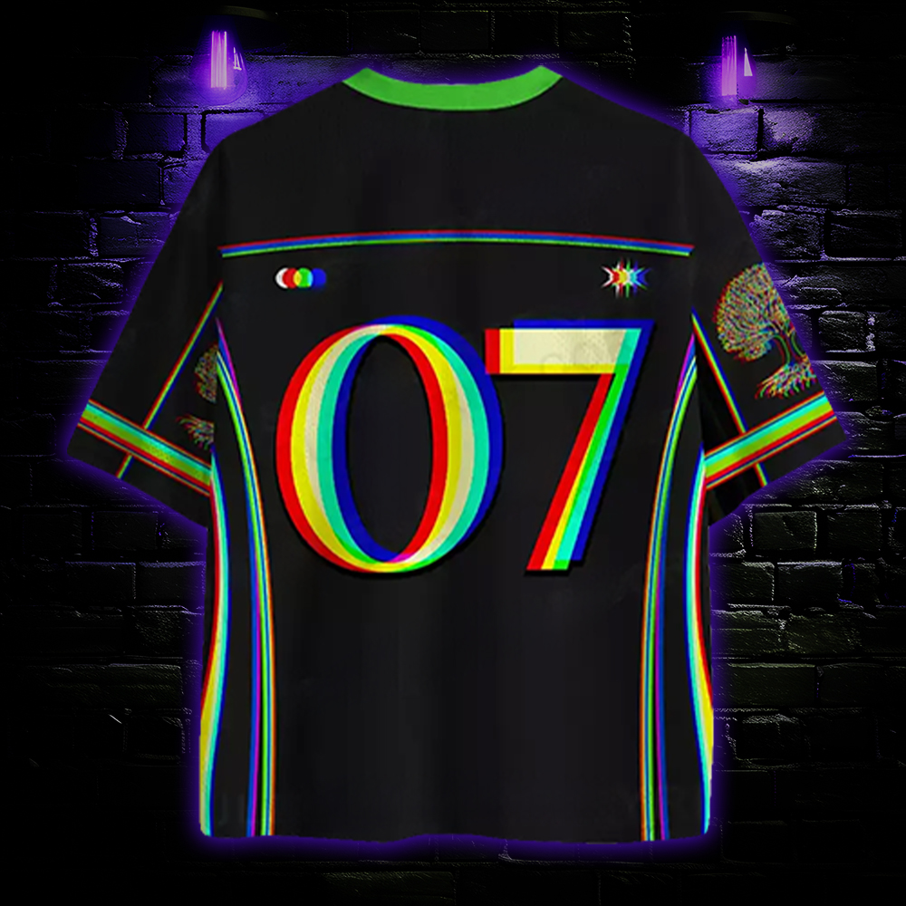 Psychedelic Tree Of Life Mesh Jersey