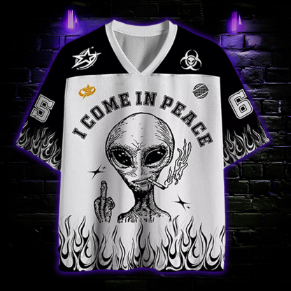 I Come In Peace Mesh Jersey