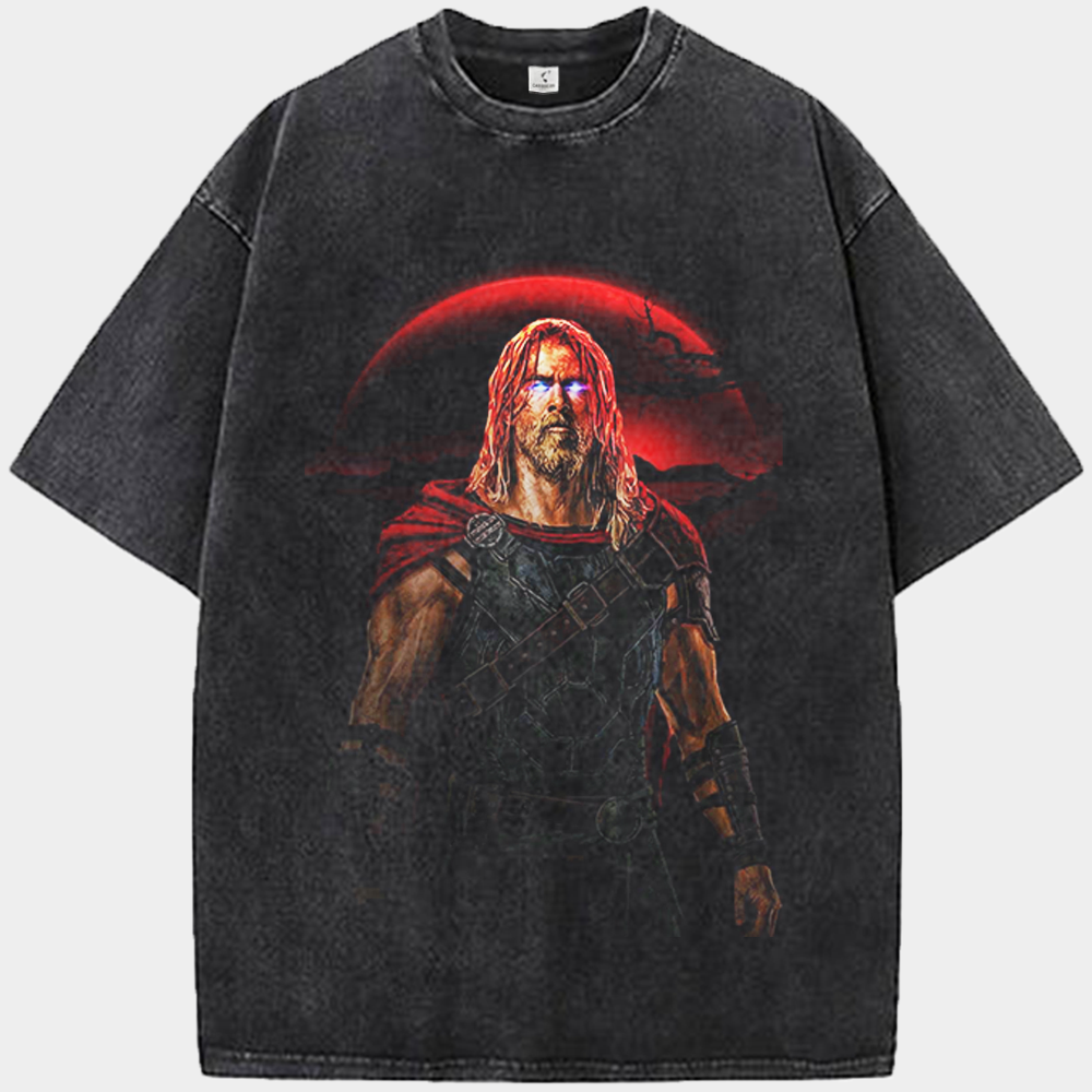 Marvel Thor Red Moon Awakening Dark Thor Print