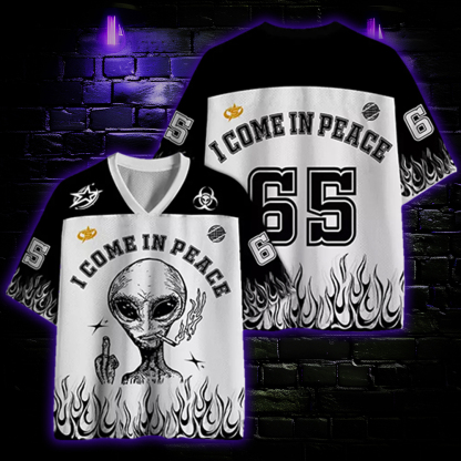 I Come In Peace Mesh Jersey