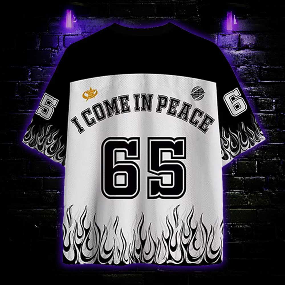 I Come In Peace Mesh Jersey