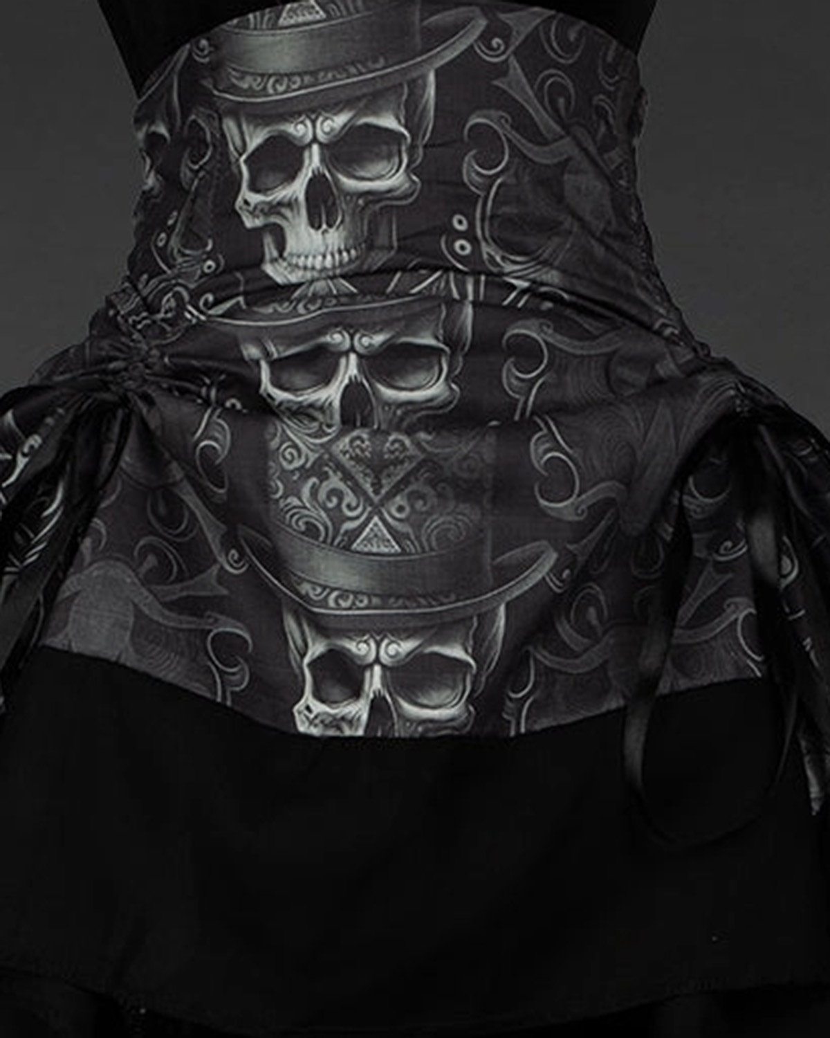Aristoskull Layer Bustle Skirt
