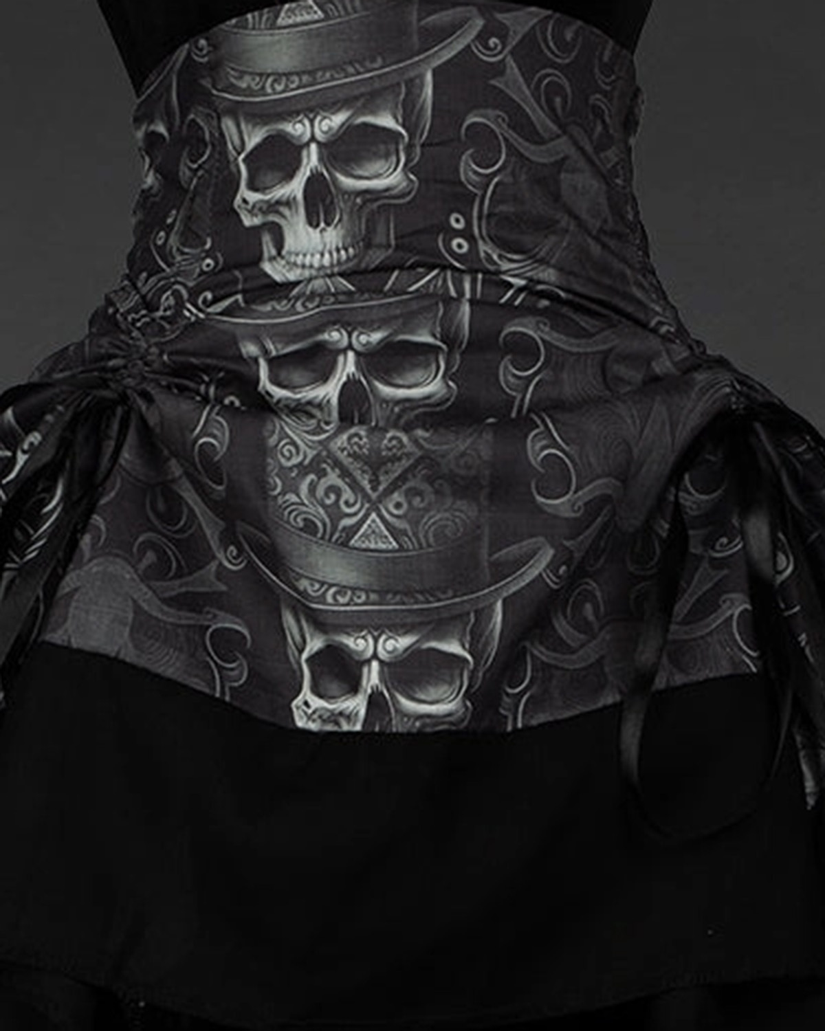 Aristoskull Layer Bustle Skirt