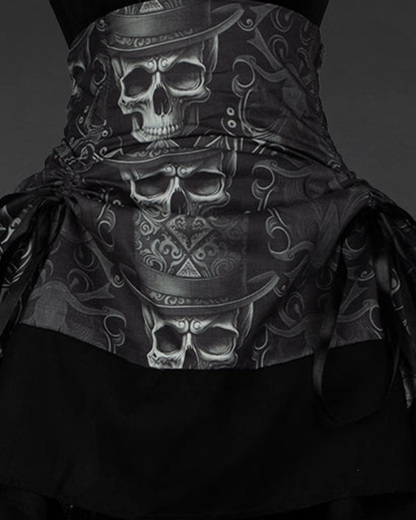 Aristoskull Layer Bustle Skirt