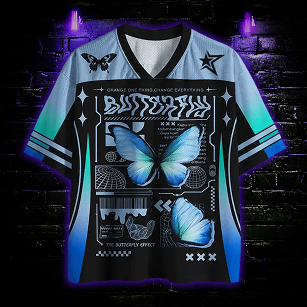  Butterfly Mesh Jersey