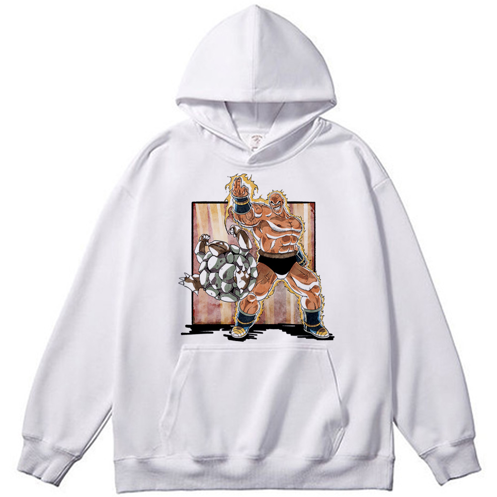 Dragon Ball Z Nappa & Pokemon Geodude Print