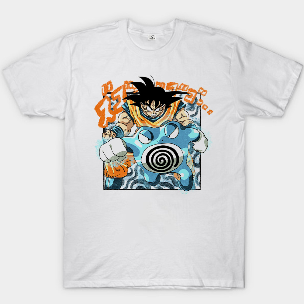 Dragon Ball Z Super Saiyan Goku & Pokemon Poliwrath