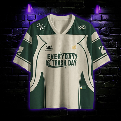  Everyday Is Trash Day 1 Mesh Jersey