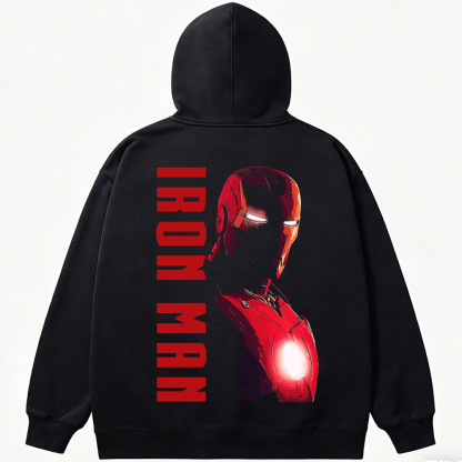 Marvel Iron Man Vertical Text Comic Cover Style Print