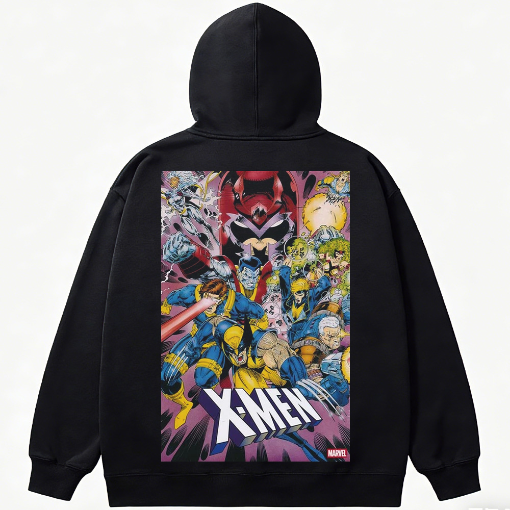 Marvel X-Men 90's Vintage Comic Style Full Team Print