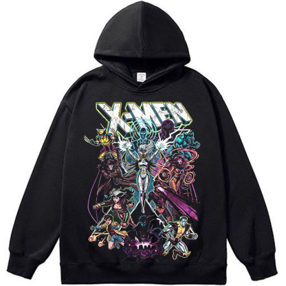 Marvel X-Men 90's Vintage Neon Style Full Team Print