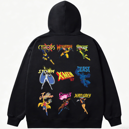 Marvel X-Men '97 Vintage 2-Sided Character Grid+Team Logo Print