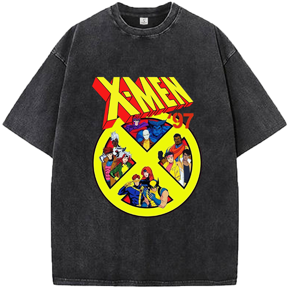 Marvel X-Men '97 Vintage 2-Sided Grid+Logo Print