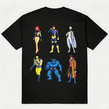 Marvel X-Men '97 Vintage Animated Character Set Print